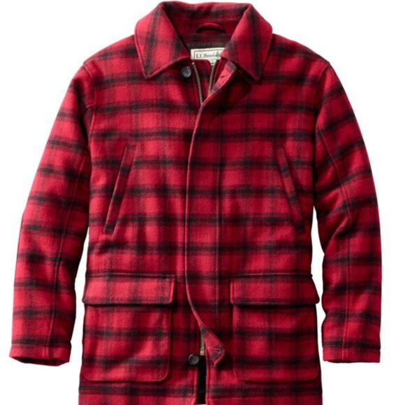 L.L. Bean | Men's Maine Guide Wool Parka - Picture 1 of 6
